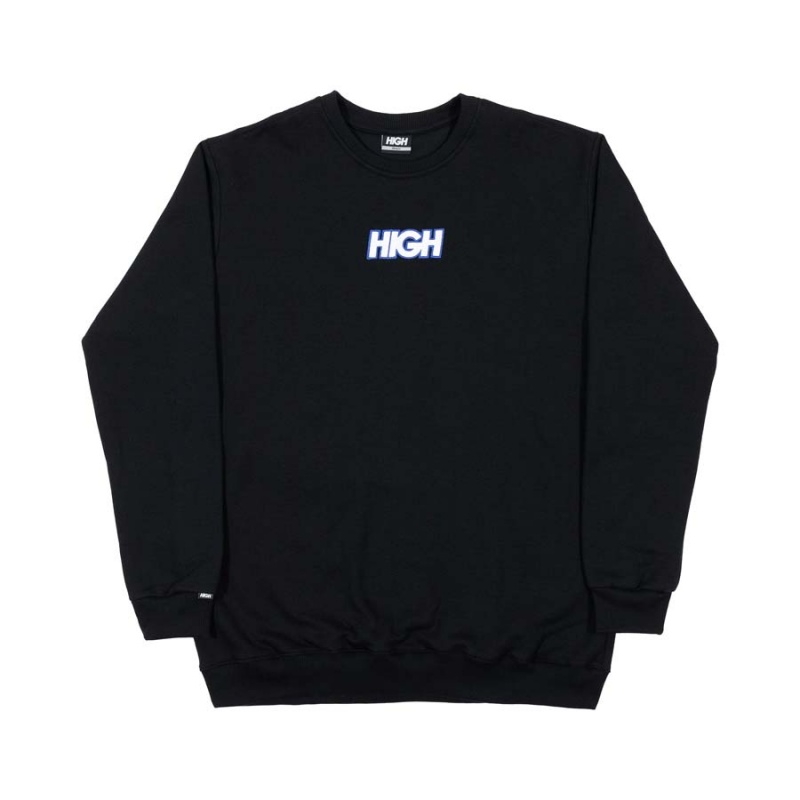 Moletom High Logo Colored Preto