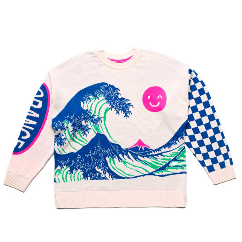 Malha Orange New Wave Bege