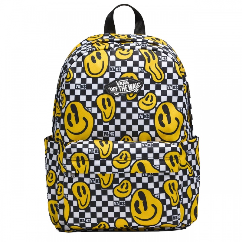 Mochila Vans Lemon Chrome Preto