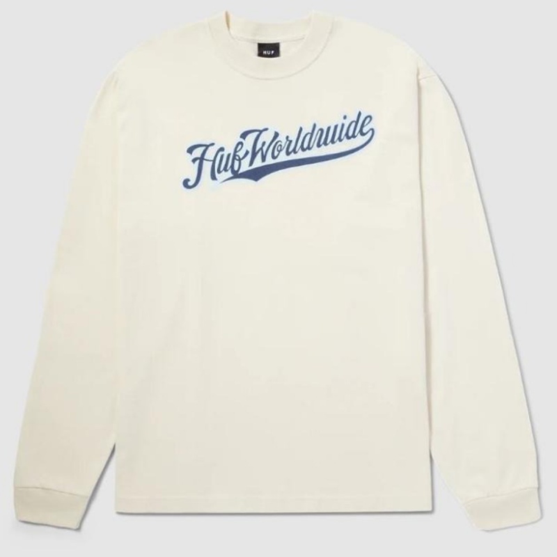 Moletom Huf Crackerjack Bege