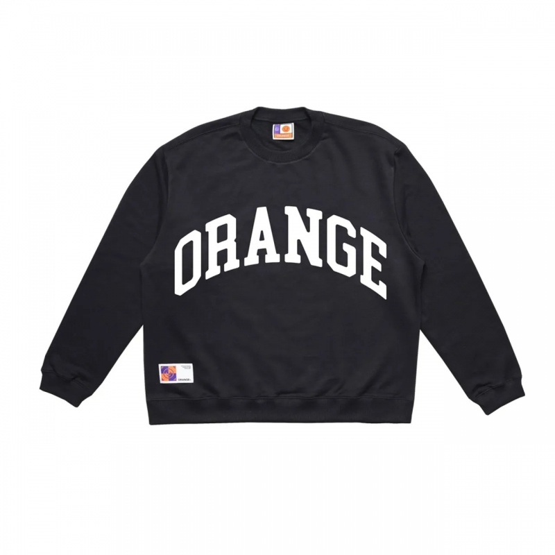 Moletom Orange Over Preto
