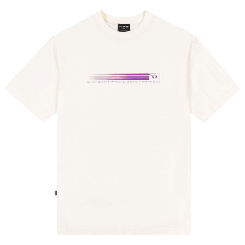 Camiseta Disturb Motion Bege