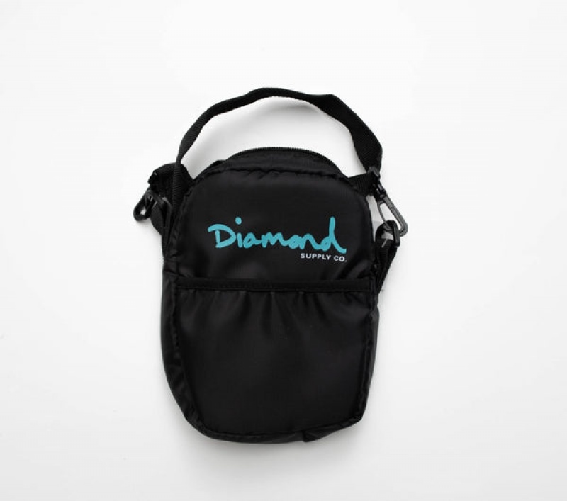 Pochete Diamond Shoulder OG Script Preto