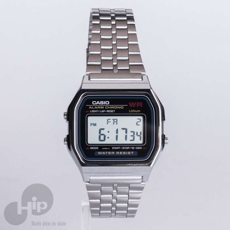 Relgio Casio A159wa-n1df Prata