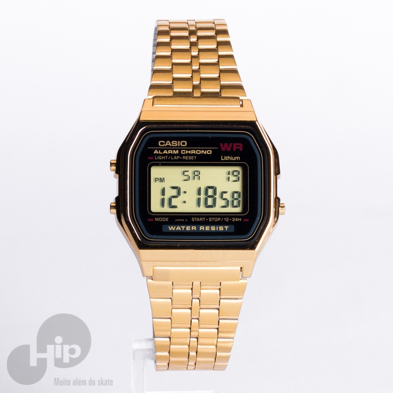 Relgio Casio A159wgea-1df Dourado