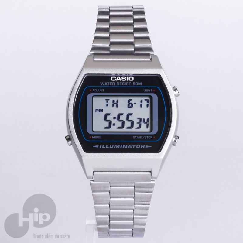 Relgio Casio B640wd-1avdf Prata