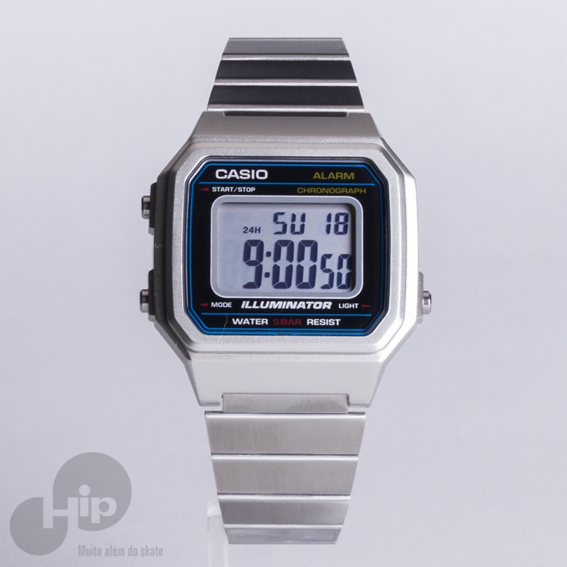 Relgio Casio B650wd-1adf Prata