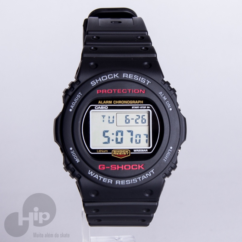 Relgio G-shock Dw-5750e-1dr Preto