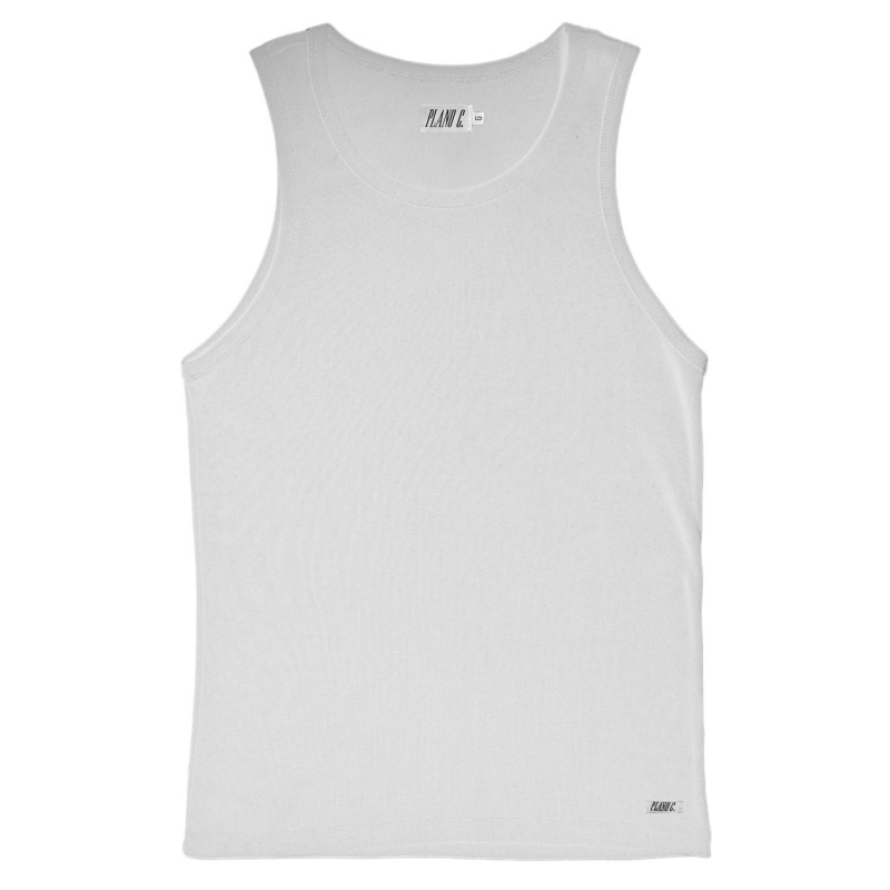 Regata Plano C Ribbeddd Basic Branco