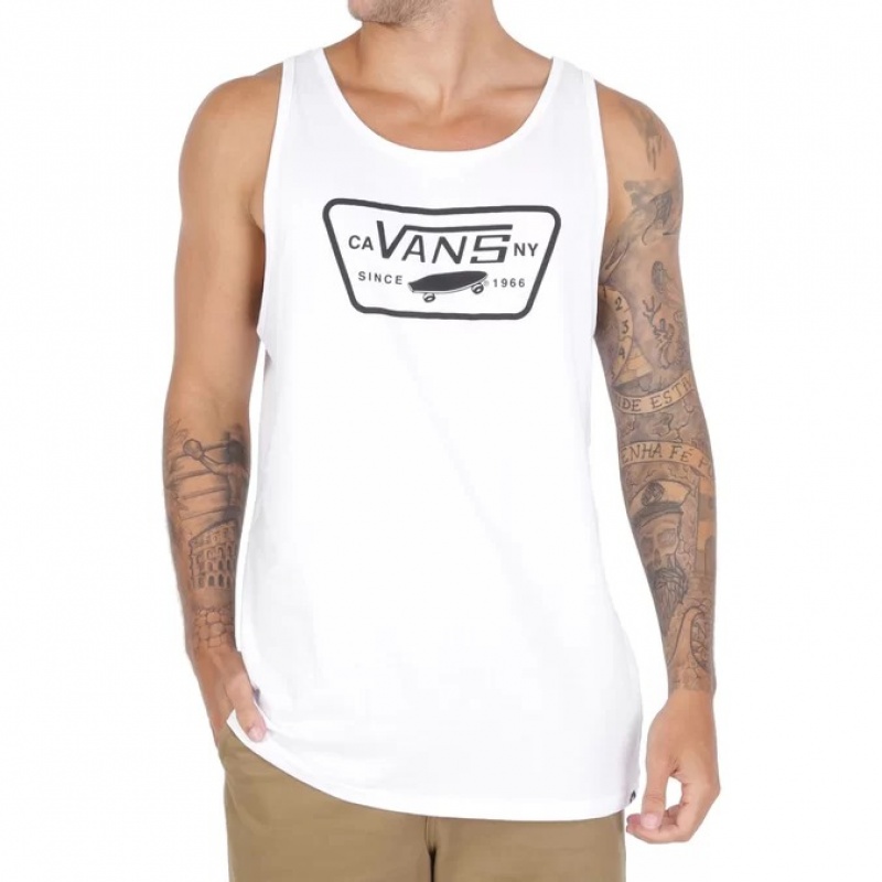 Regata Vans Full Patch Tank Branco