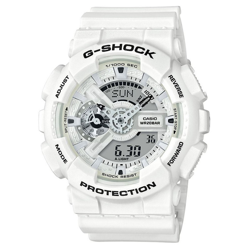 Relgio G-Shock GA-110MW-7Adr Branco