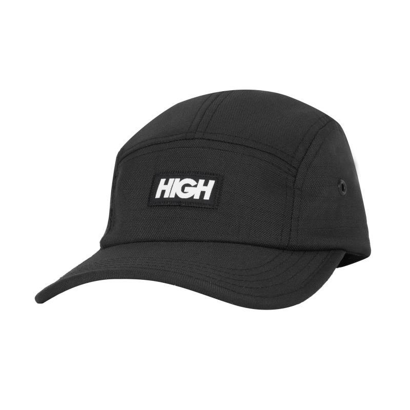 Bon High 5 Panel Ripstop Logo Preto