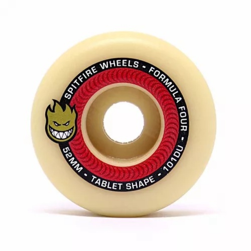 Roda Spitfire 53mm Formula Four Bege