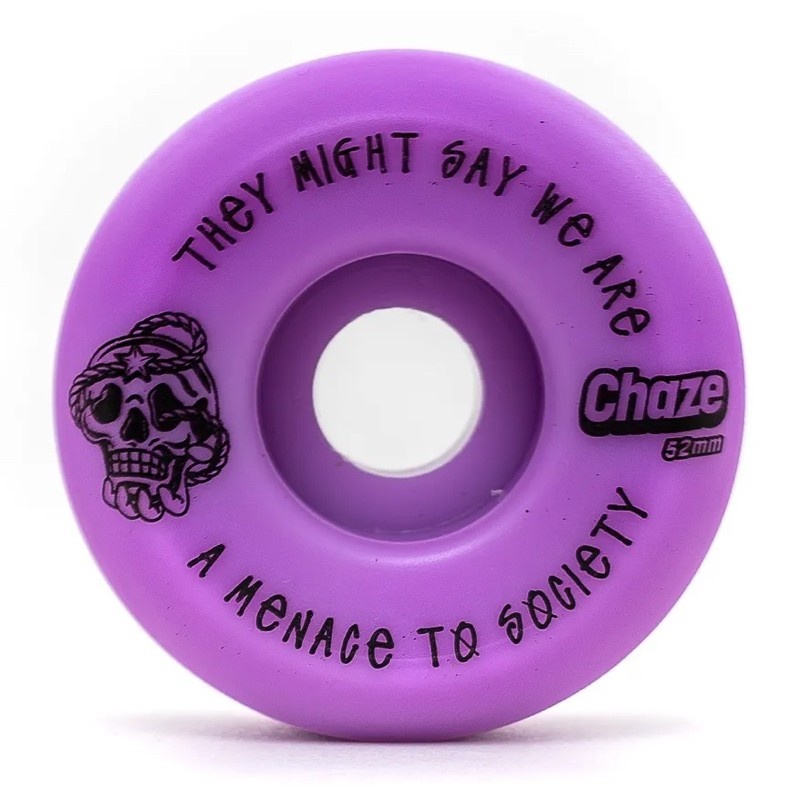 Roda Chaze 52mm Srie Menace Rosa