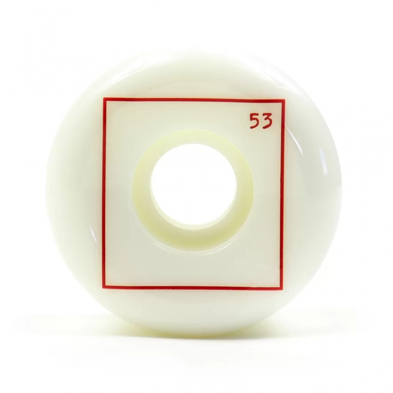Roda Chocolate 53mm Branco