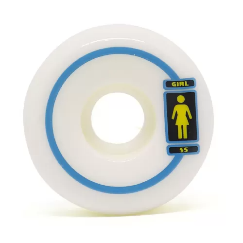 Roda Girl 55mm 93 Til Branco