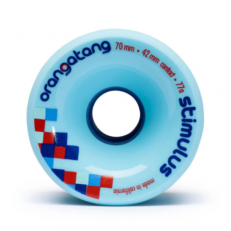 Roda Orangatang 70mm Stimulus Azul