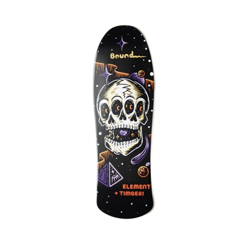 Shape Element 9.5 Timber Bound Cruiser Preto