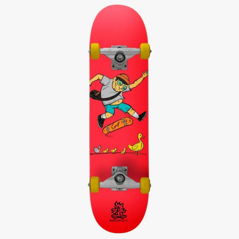 Skate Montado Wood Light Duck Iniciante