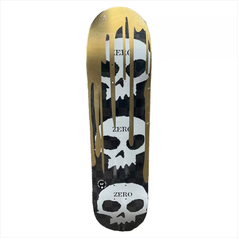 Shape Zero 8.0 Skull Foil Gold Preto