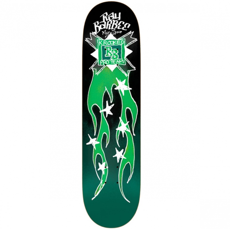 Shape Krooked 8.38 BRD Barbee Flames Verde