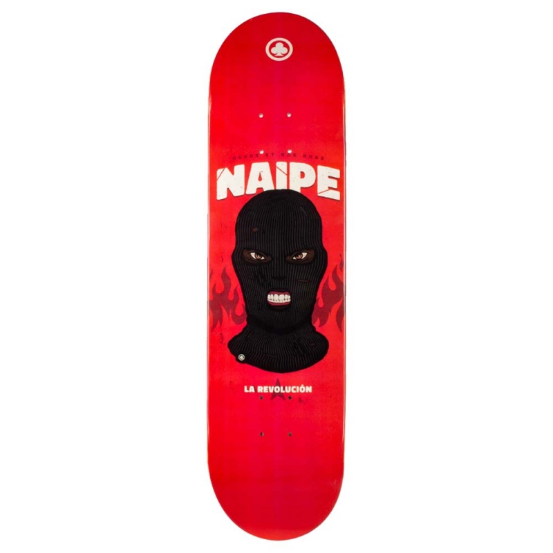 Shape Naipe 7.75 La Revolucion Maple Vermelho