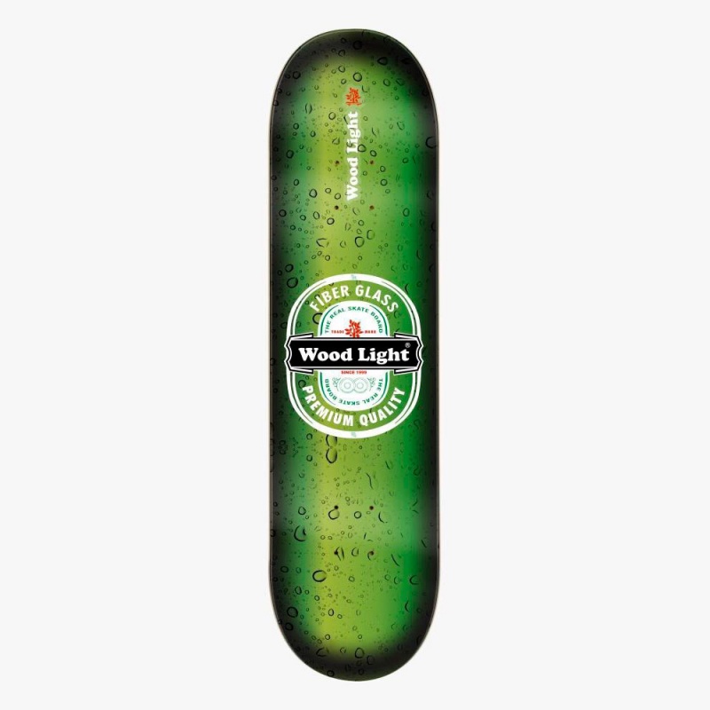 Shape Wood Light 8.125 Fiberglass Heineken Verde