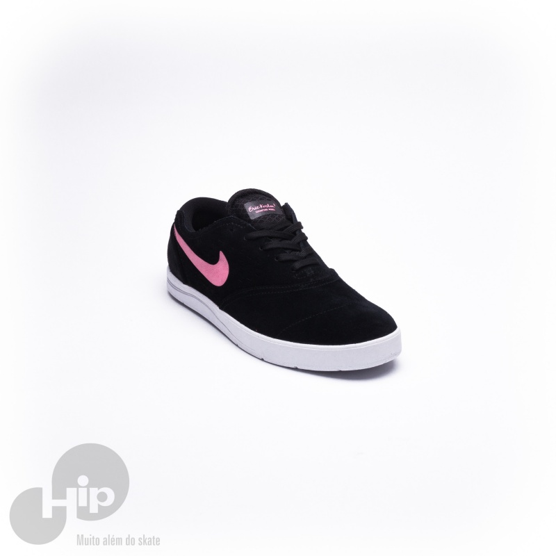 tenis nike preto e pink