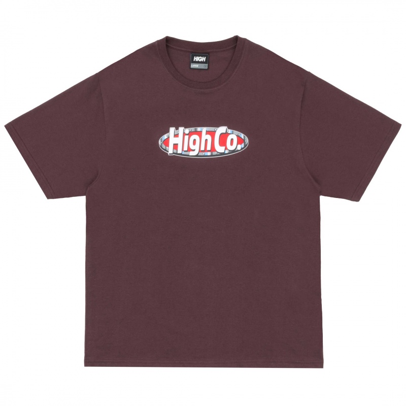 Camiseta High Tooled Marrom