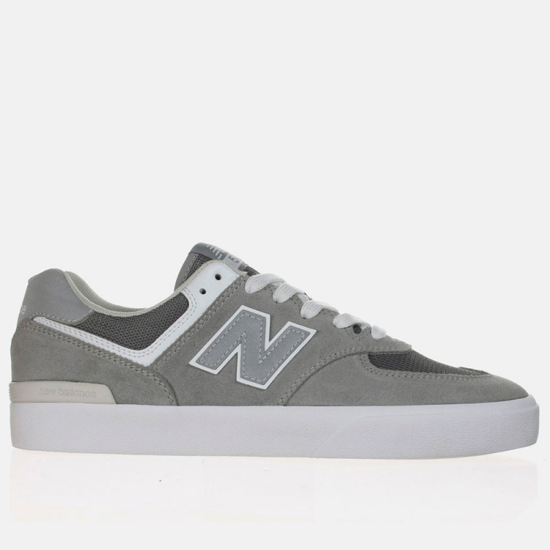 Tnis New Balance Nb Numeric 574 Vulc Cinza