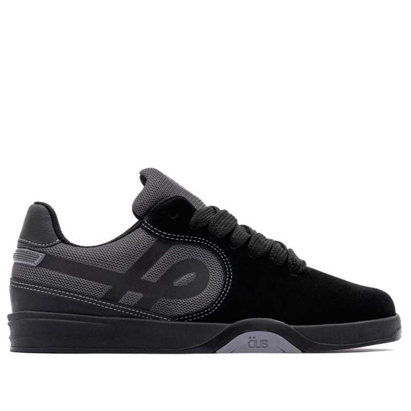 Tnis Ous Imigrante Serie X Cinza Escuro Reflex Preto