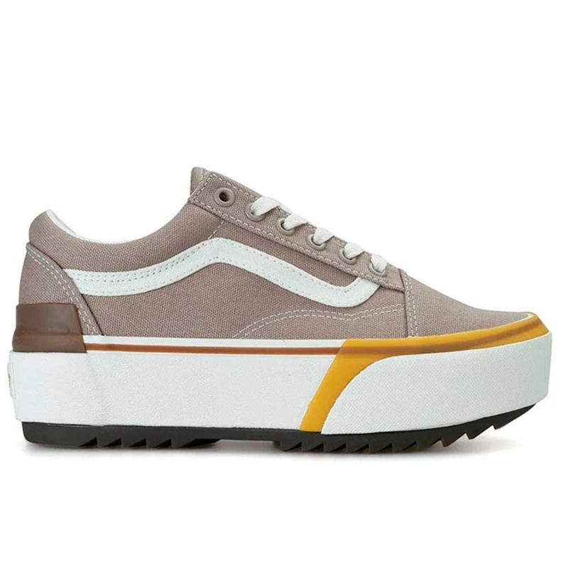 Tnis Vans Old Skool Stacked Bege