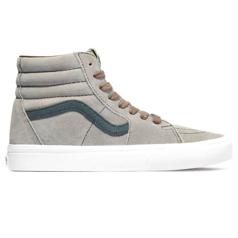 Tnis Vans Sk8-Hi Corduroy Moon Rock Cinza