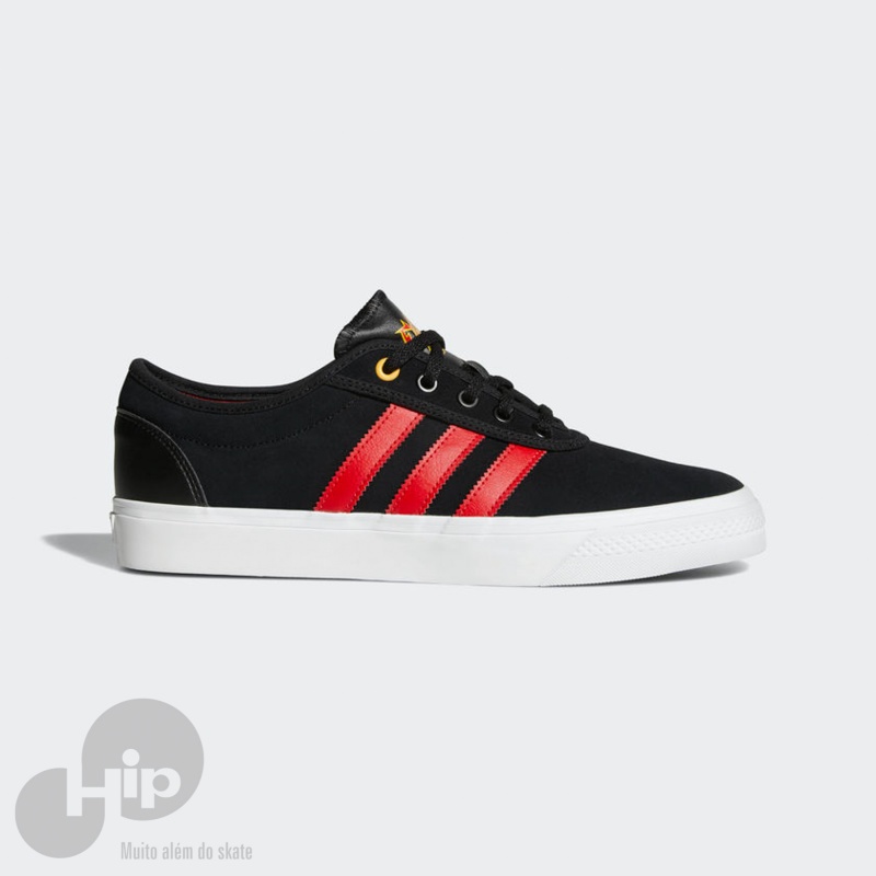 tenis adidas preto vermelho