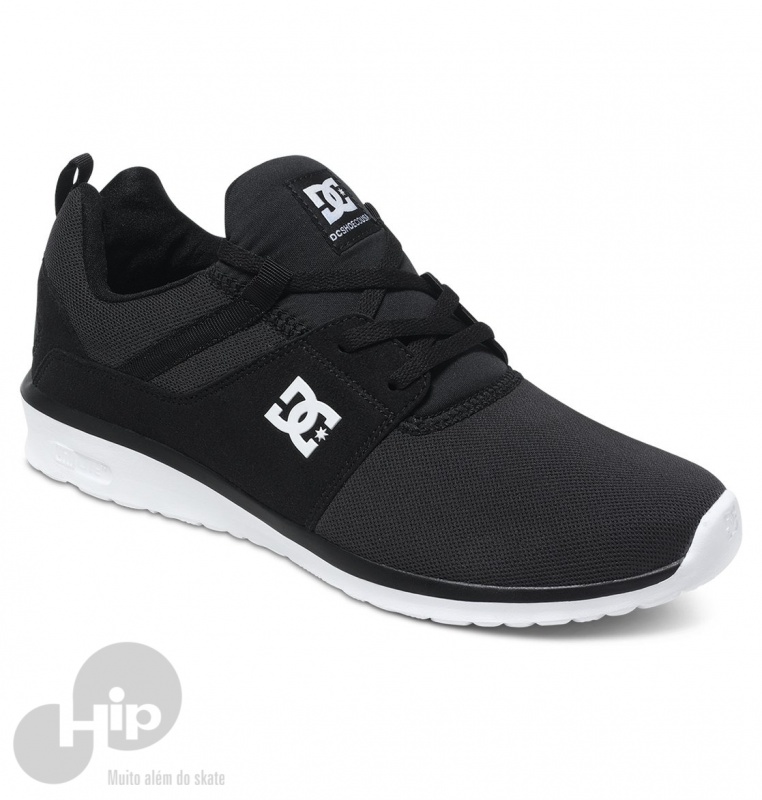 Tnis Dc Shoes Heathrow Preto Branco