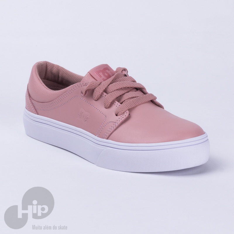 tenis dc rosa masculino