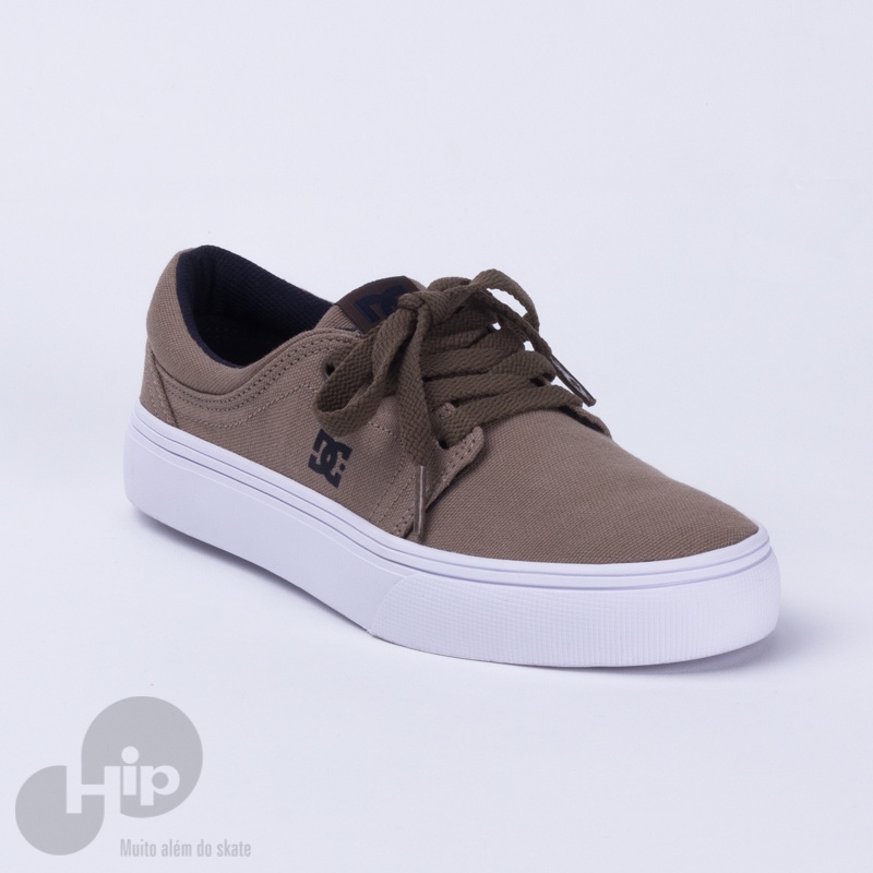 Tnis Dc Shoes Trase Tx Sht Marrom