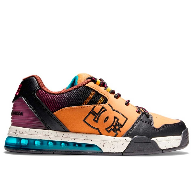 Tnis Dc Shoes Versatile Le Marrom