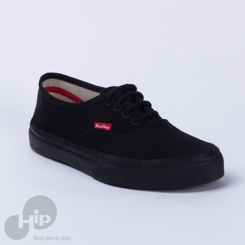 tenis redley monocromo preto