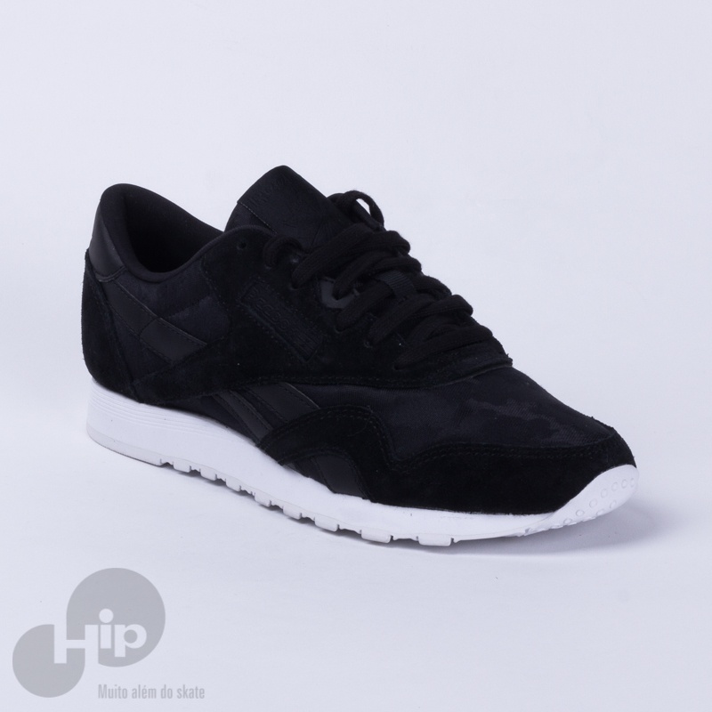 Tnis Reebok Classic Nylon Preto