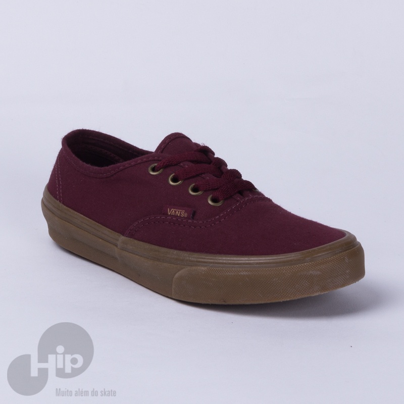 tênis vans authentic vinho