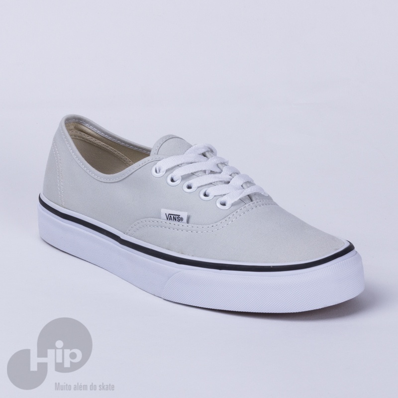 vans authentic cinza