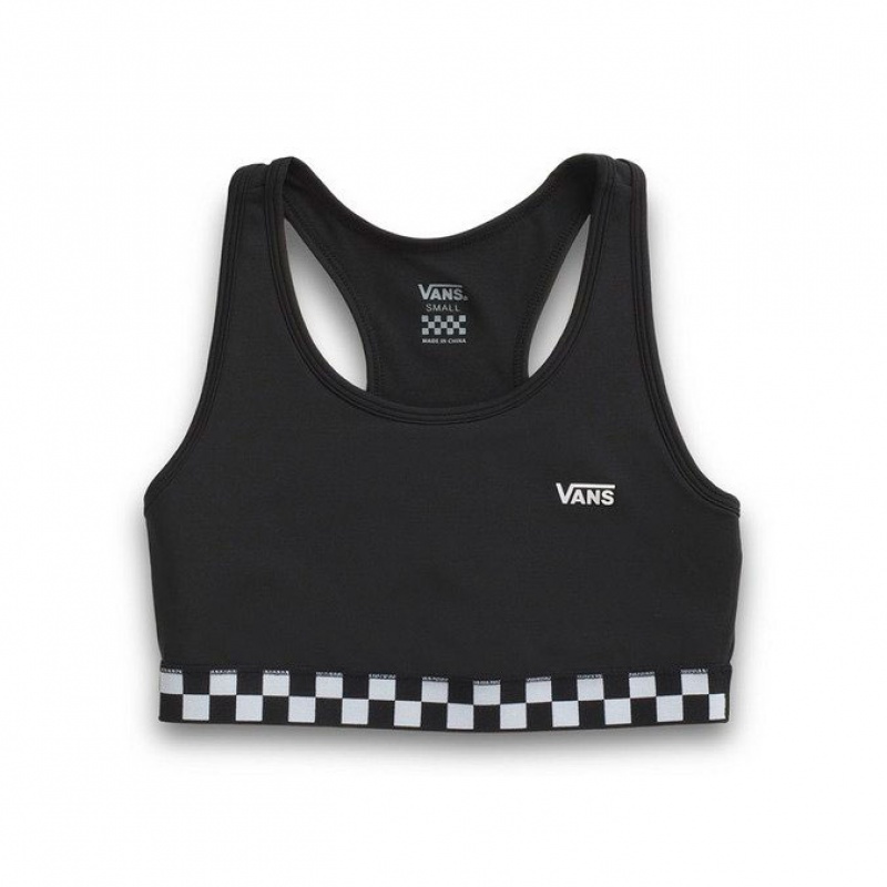 Top Vans Skate Sports Bra Preto