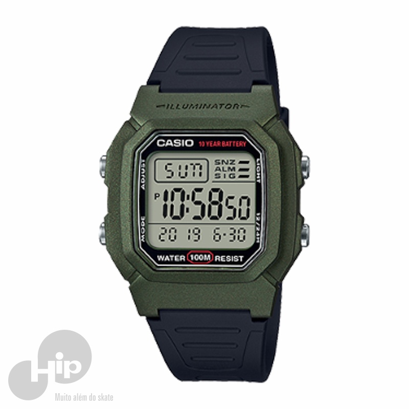 Relgio Casio W-800Hm-3Avdf Verde