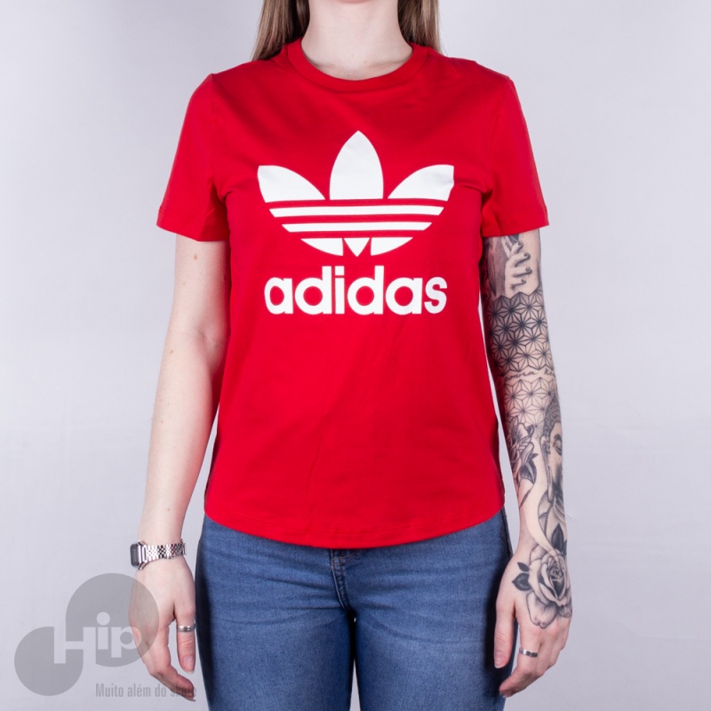 blusa baby look adidas feminina