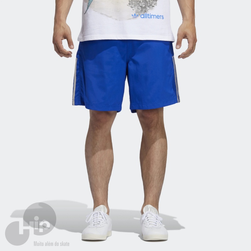 Bermuda Adidas Alltimers Ej6134 Azul Claro