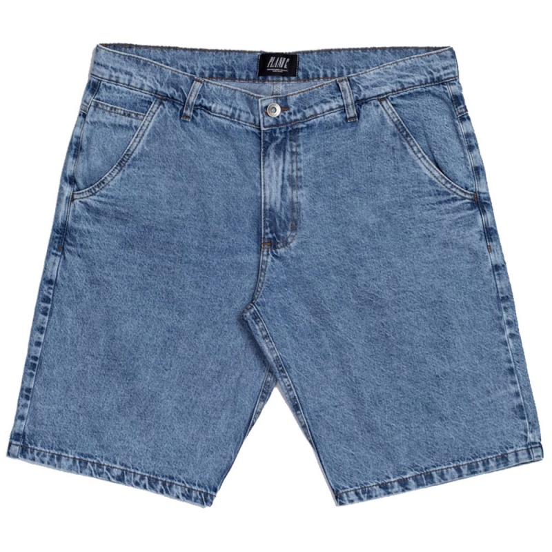 Bermuda Plano C Baggy Azul