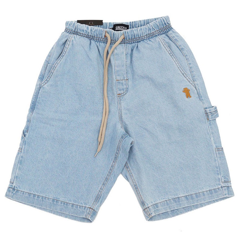 Bermuda Grizzly Baggy Azul