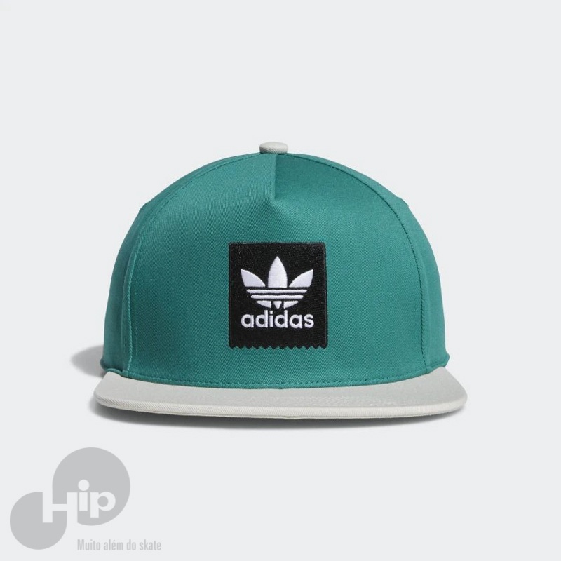 Bon Adidas Two-Tone Trefoil Snapback Verde