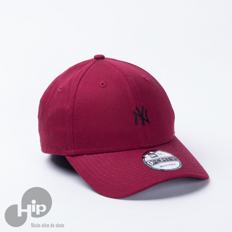 Bon New Era New York Yankees 940 Veranito Minilogo Vinho